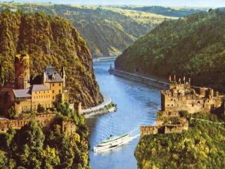 Burg Katz und Burgruine Rheinfels