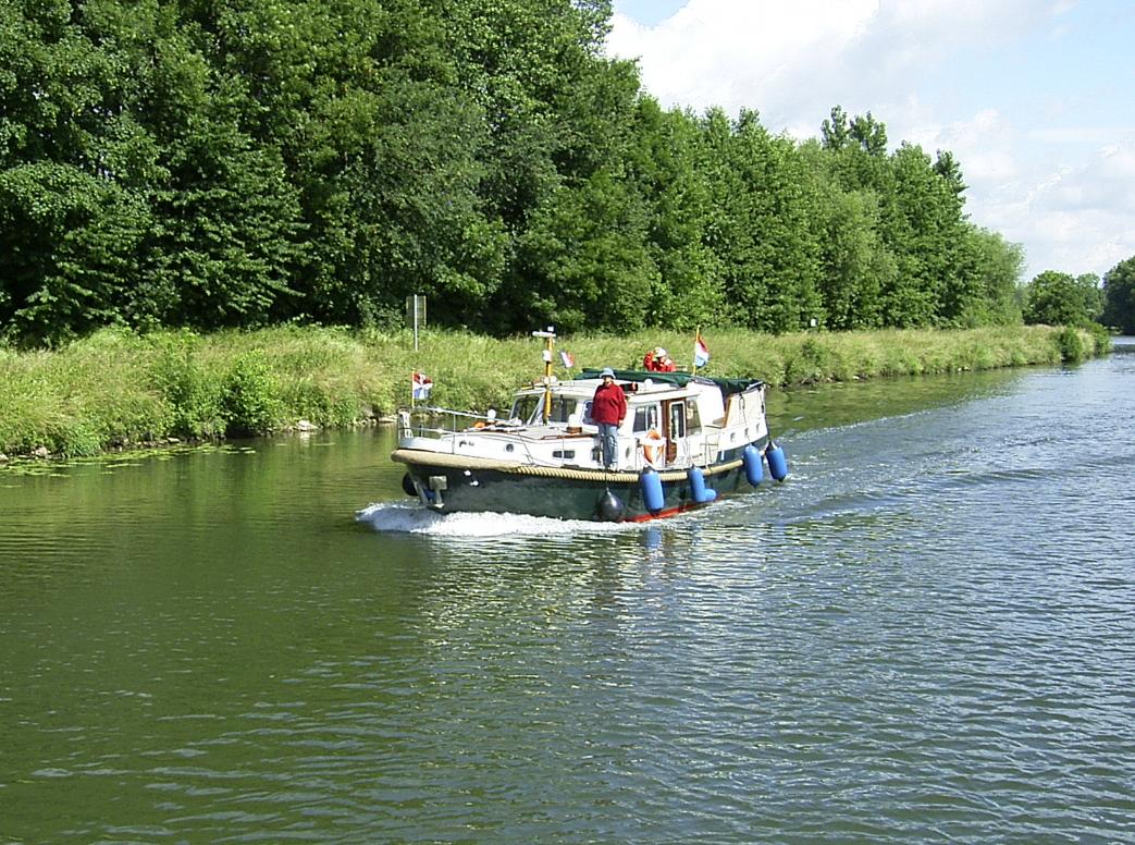 Unterwegs auf der Sa�ne