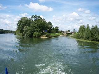 vom Kanal in den Doubs