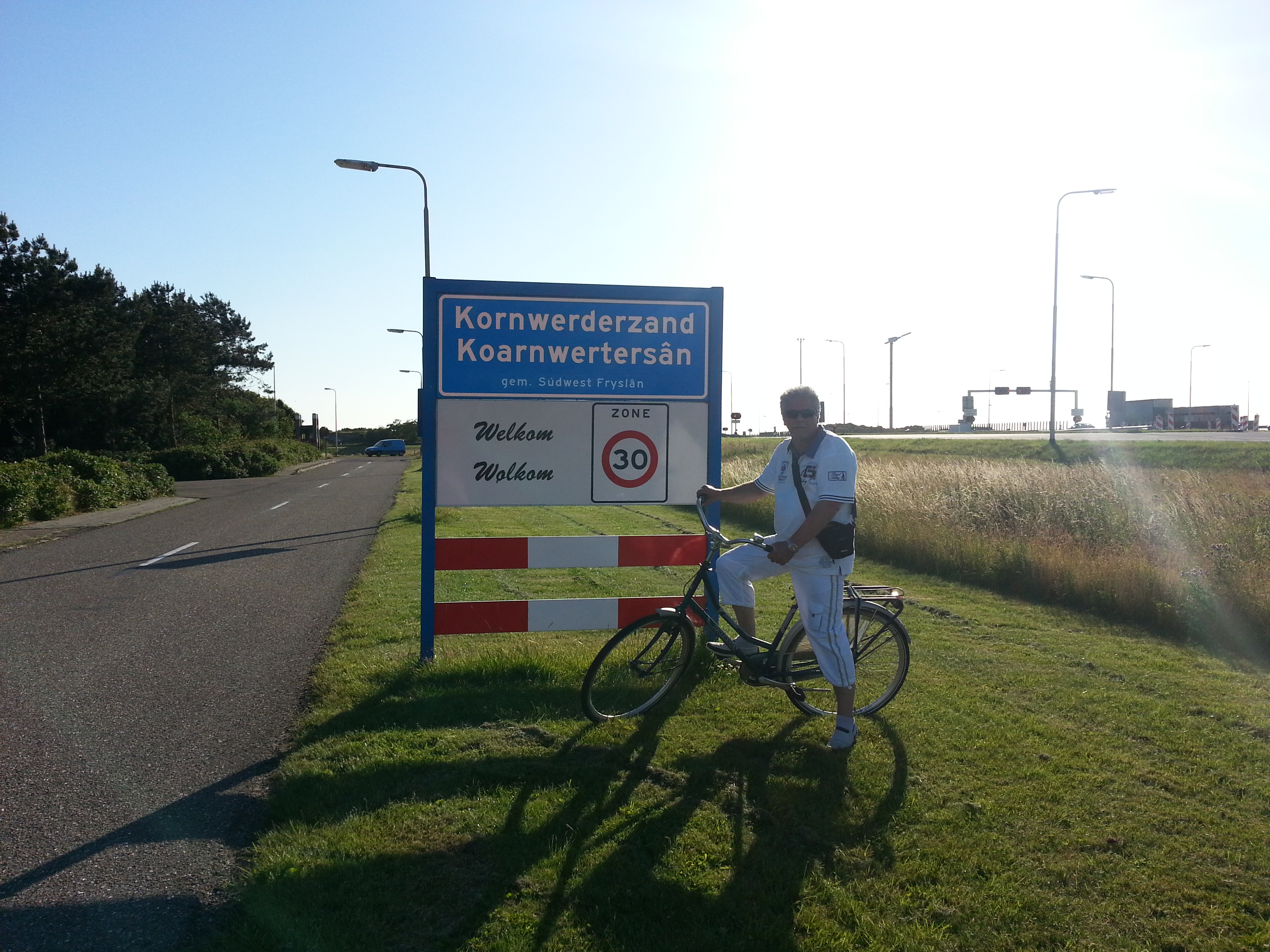 an der Schleuse Kornwerderzand