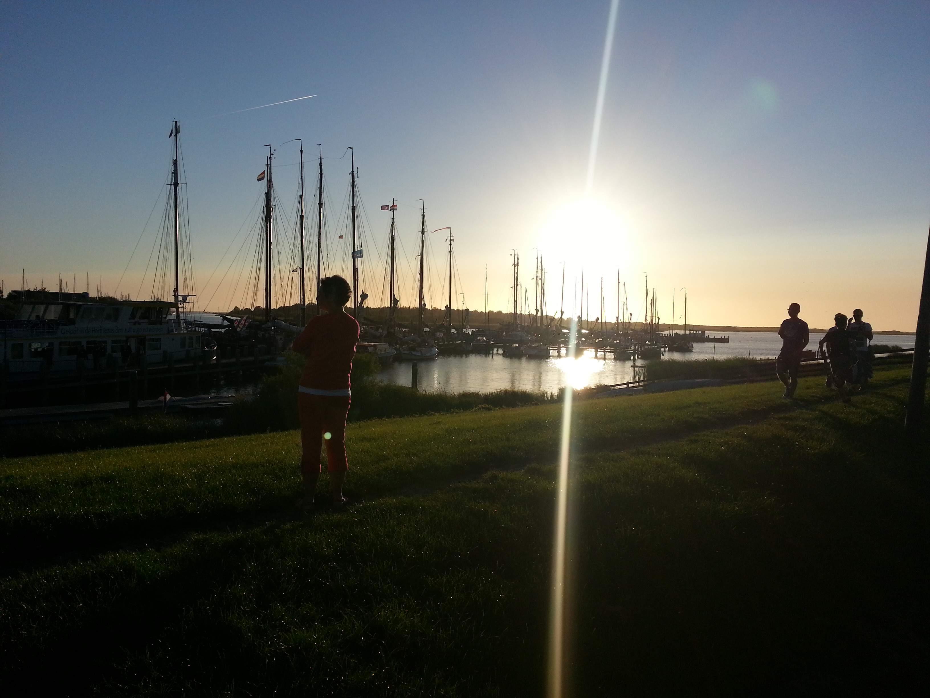 der Buitenhafen von Makkum