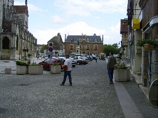 Marktplatz von Auxonne