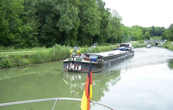 . . . vor dem ersten Tunnel.