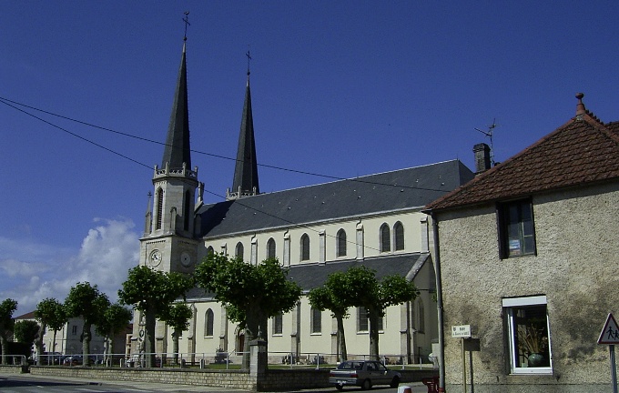 Kirche von Lamarche-sur-Sane.