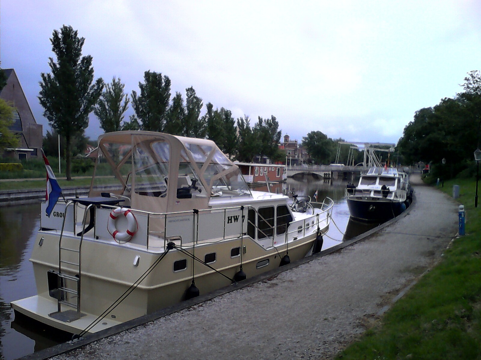 HW 7 im Hafen von Harlingen