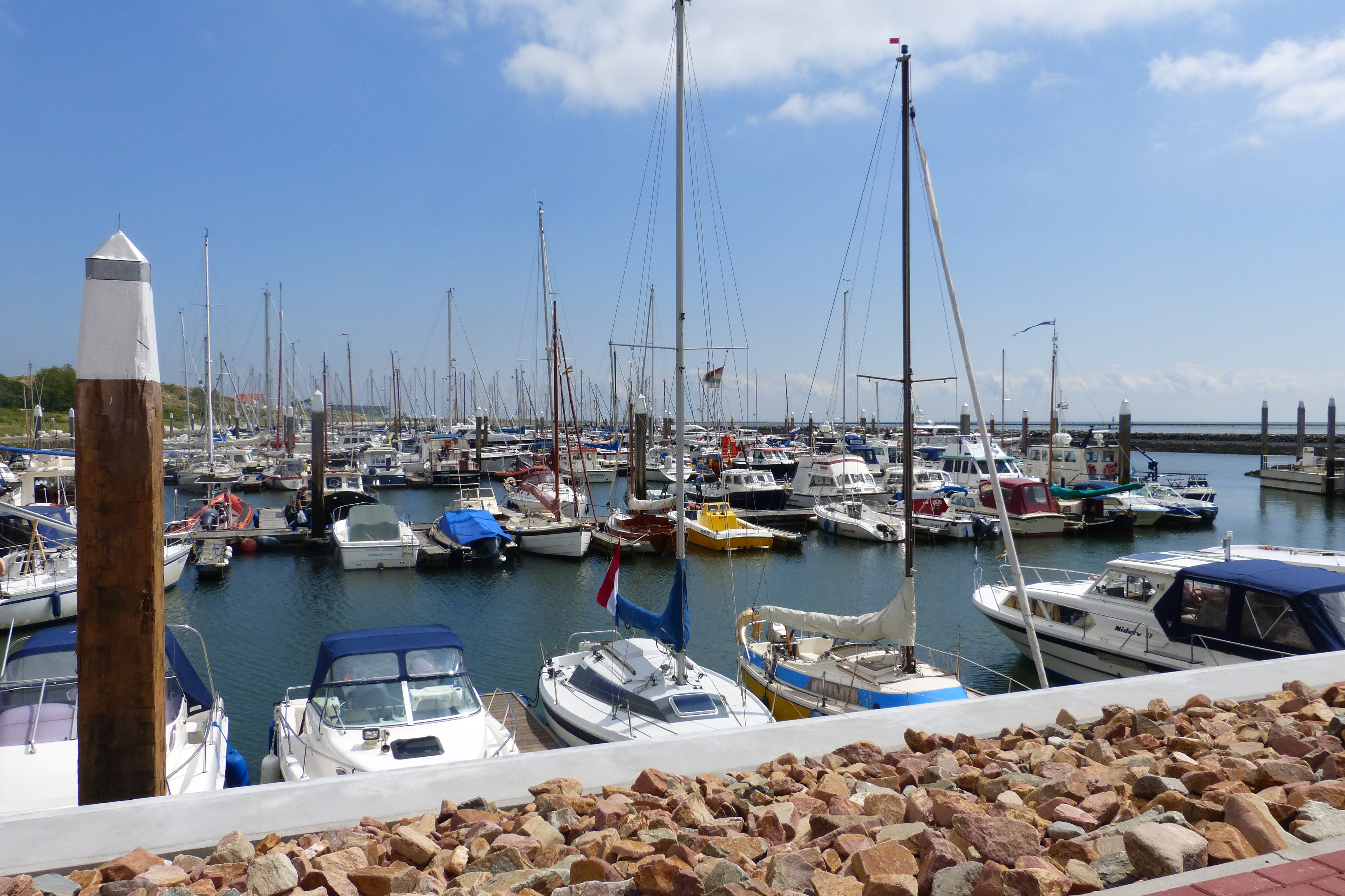 der Yachthafen von Terschelling