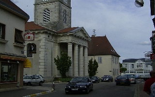Stadtzentrum von Pontailler-sur-Saône