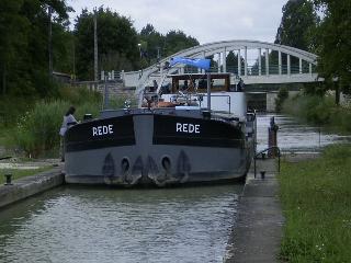 ein Frachter aus Gent